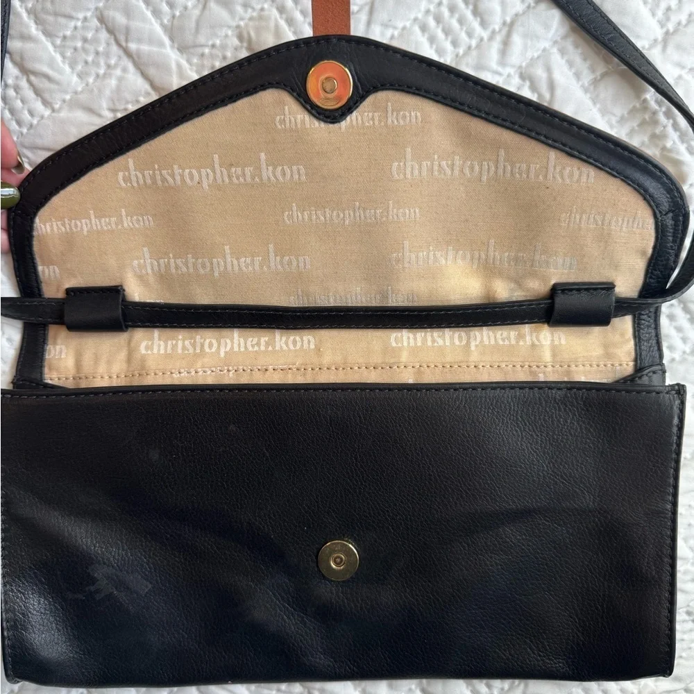 Black and Brown Shoulder Bag